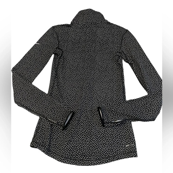 Women’s size small Nike polkadot quarter zip running althletic jacket like new - Picture 3 of 6